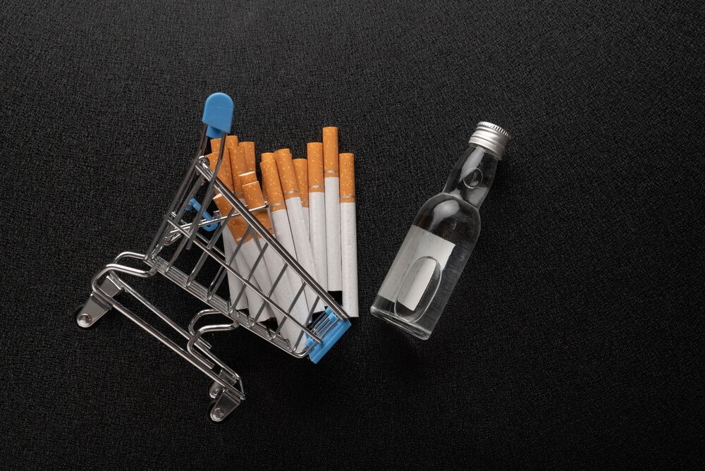 produits alcoolisés et le tabac